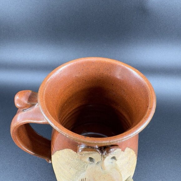 Wagner Stoneware Pottery Village Potter Coffee Mug Cup Face Anthropomorphic Mug - Picture 8 of 16